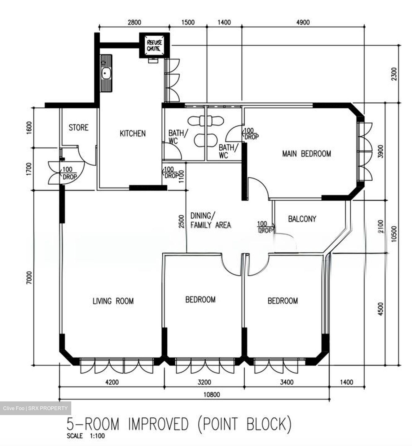 Blk 106 Jurong East Ville (Jurong East), HDB 5 Rooms #597597671
